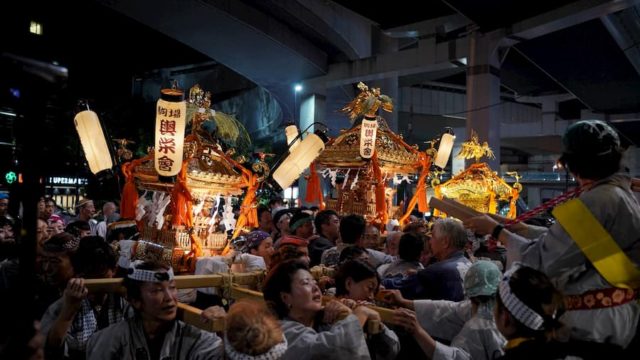 氷川神社例大祭の様子