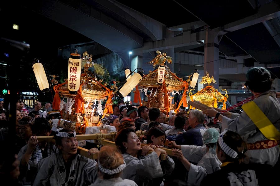 氷川神社例大祭の様子