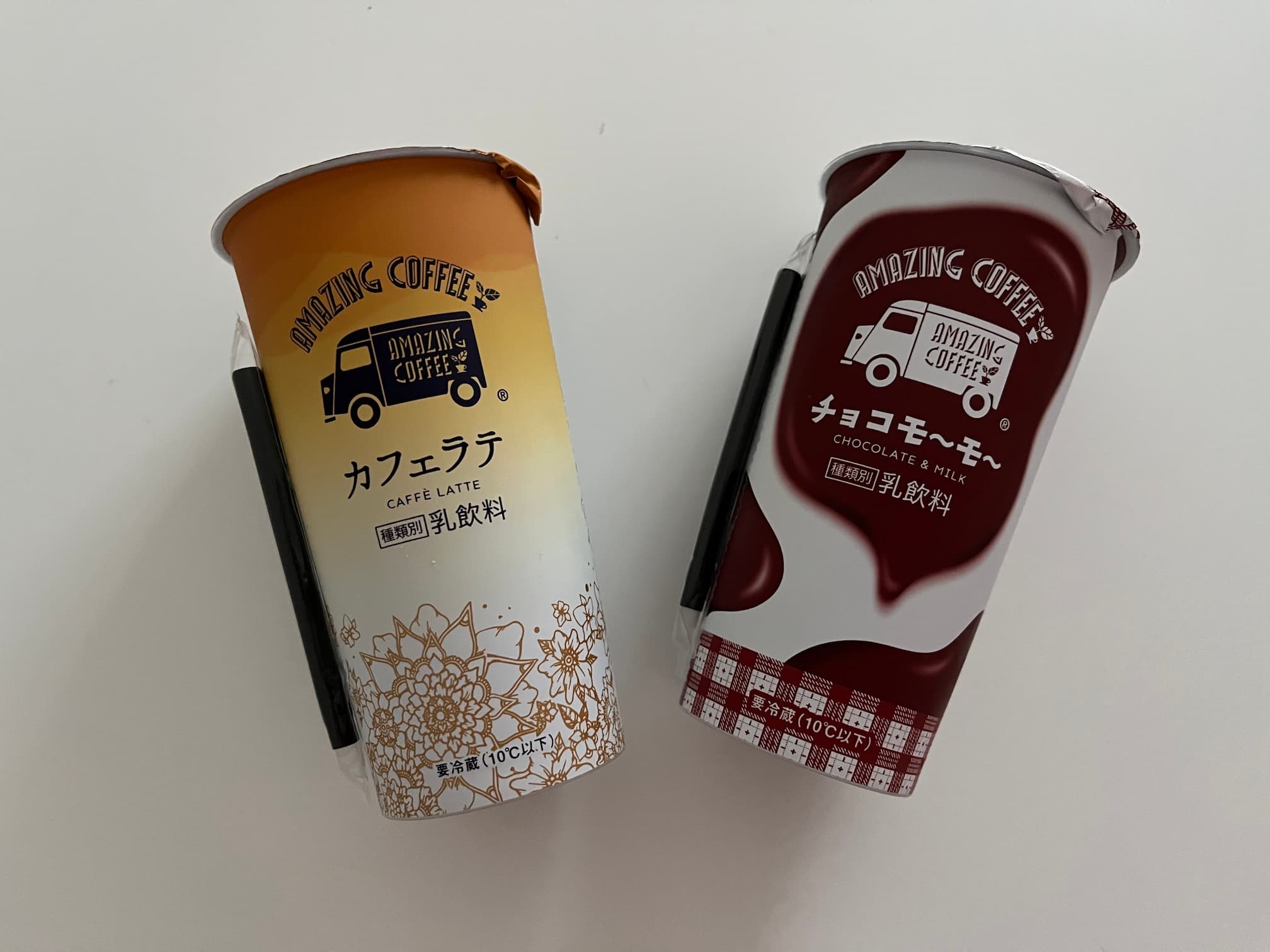 AMAZING COFFEEのチルドカップ飲料