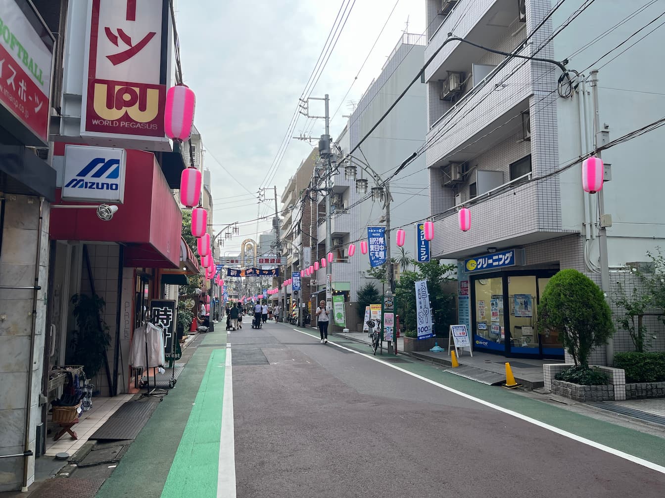 夏まつり前の目銀の様子