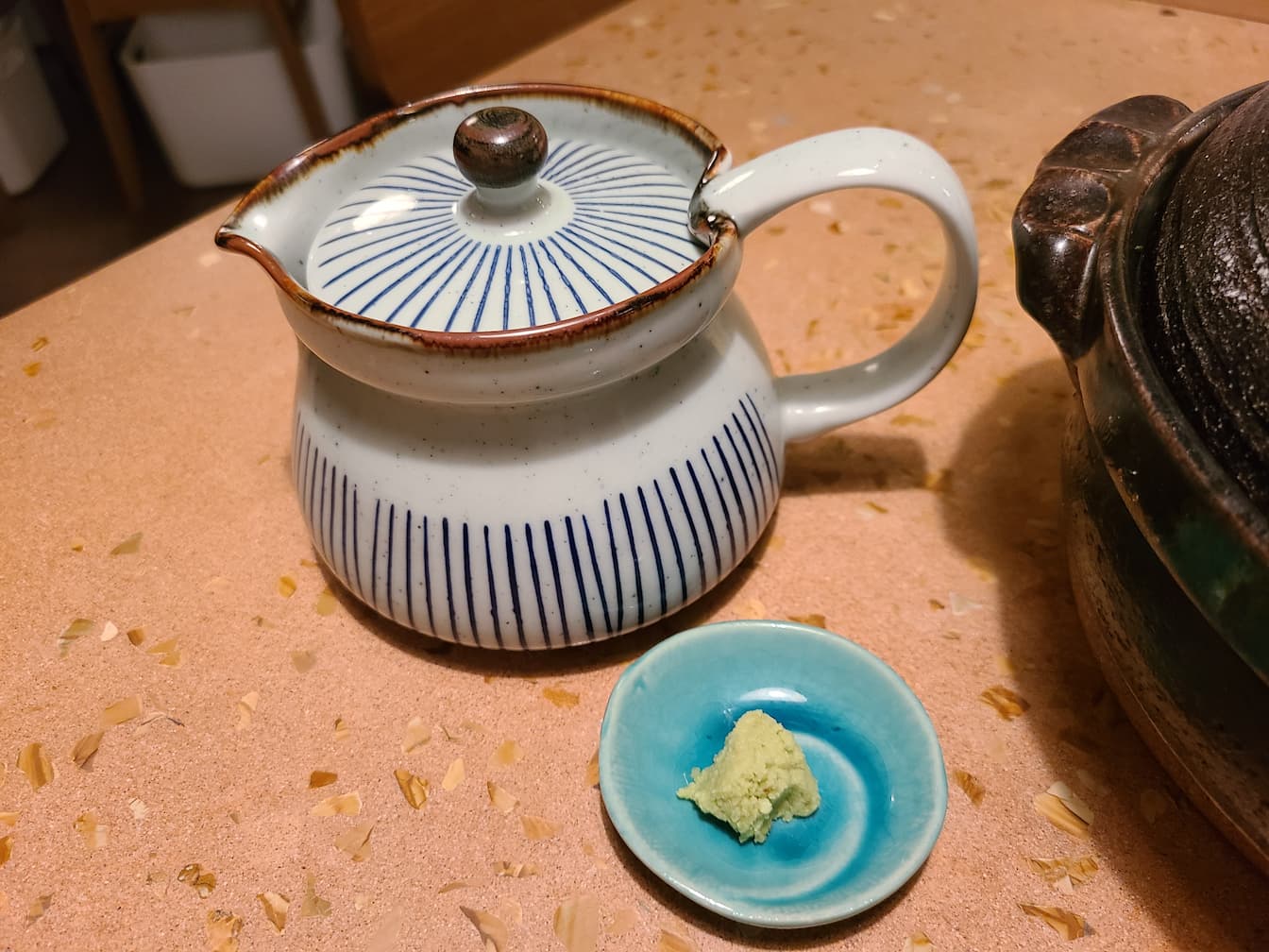 うにといくらの土鍋ごはんの出汁