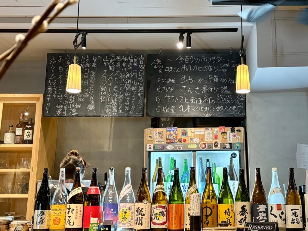 味のごんどうの日本酒